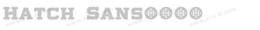 Hatch Sans字体转换
